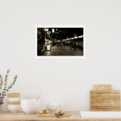 Avondwandeling in Asakusa: Tokio Poster (Keuken)