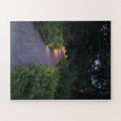 Avondwandeling in de tuin legpuzzel (Horizontaal)