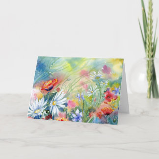 Avondweide Blank Notecard Bedankkaart