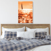 AVONDZEIL 16x24 Canvas Afdruk (Insitu (Slaapkamer))