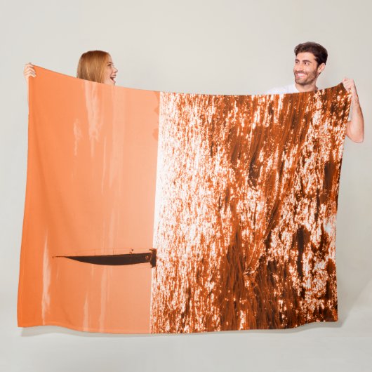 AVONDZEILEN FLEECE DEKEN (In situ)