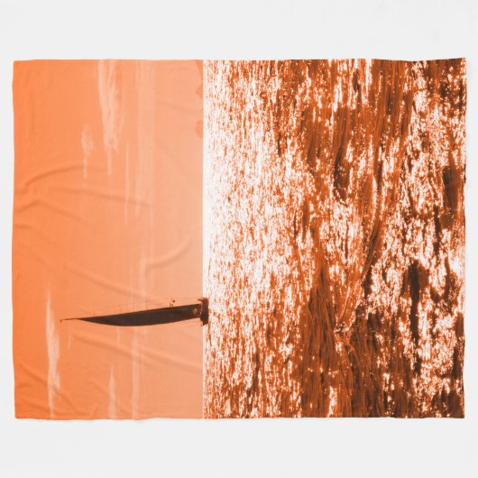 AVONDZEILEN FLEECE DEKEN (Voorkant (Horizontaal))