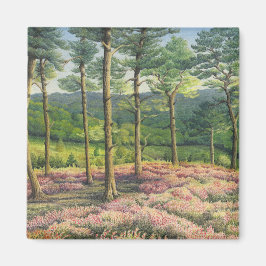 Avondzon, Surrey Hills Pines in Pastel Magneet