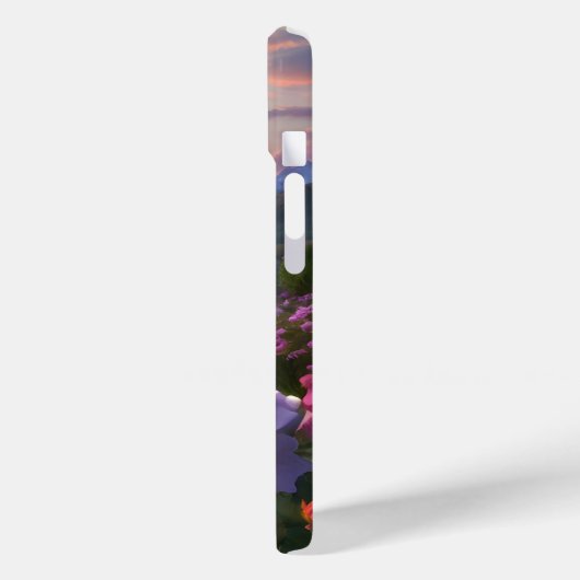 Avondzonsondergang paarse roze gradatie Avondlucht Case-Mate iPhone Case (Achterkant / Links)