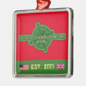 AVONTURE MOTOR AUTO'S METALEN ORNAMENT (Links)