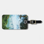 avonturen | Bagagelabel (Voorkant horizontaal)