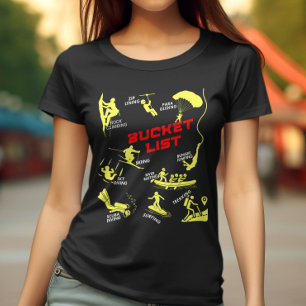 Avonturen "BUCKET LIST TE DOEN" T-shirt