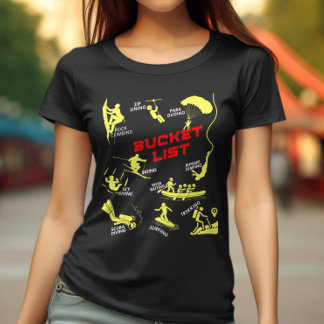 Avonturen "BUCKET LIST TE DOEN" T-shirt