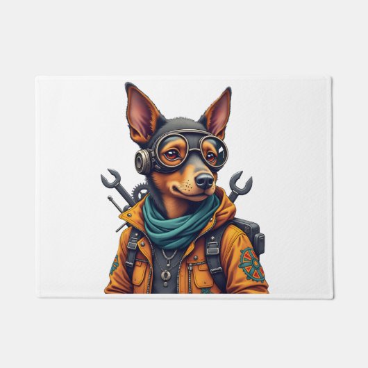 Avonturen Hond   Deurmat (Voorkant)