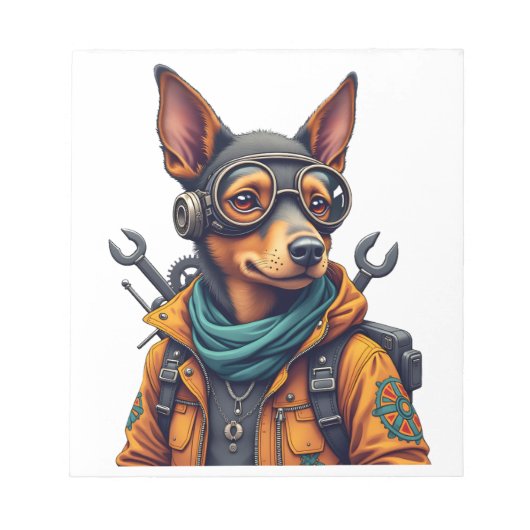 Avonturen Hond Notitieblok (Voorkant)