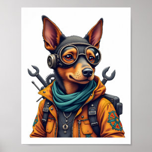Avonturen Hond Poster