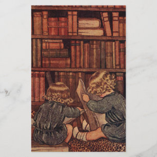 avonturen in de bibliotheek briefpapier