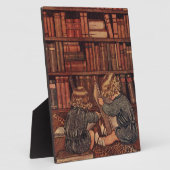 avonturen in de bibliotheek fotoplaat (Zijkant)