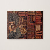 avonturen in de bibliotheek legpuzzel (Horizontaal)