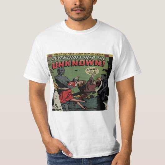 avonturen in het onbekende Comic Hoesje #20 T-shirt (Voorkant)