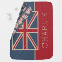 Avonturen in Londen Town Custom  Flag