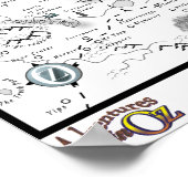 avonturen in Oz Map Poster (Hoek)