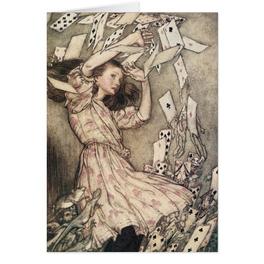  avonturen in Wonderland door Rackham (Voorkant)