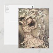 avonturen in Wonderland door Rackham Briefkaart (Voorkant / Achterkant)