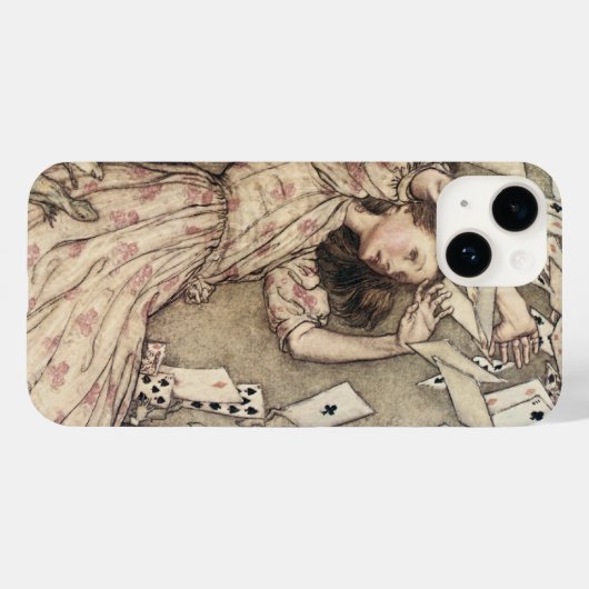 avonturen in Wonderland door Rackham Case-Mate iPhone Case (Achterkant (horizontaal))