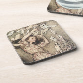  avonturen in Wonderland door Rackham Drankjes Onderzetter (Linkerzijde)