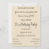  avonturen in Wonderland door Rackham Kaart (Achterkant)