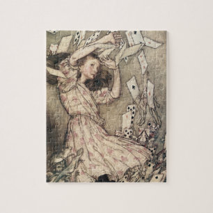  avonturen in Wonderland door Rackham Legpuzzel