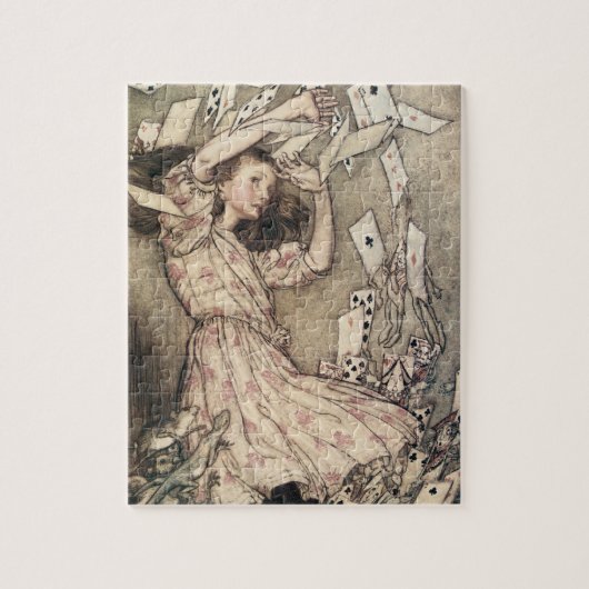  avonturen in Wonderland door Rackham Legpuzzel (Verticaal)