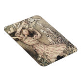  avonturen in Wonderland door Rackham Magneet (Rechterzijde)