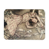  avonturen in Wonderland door Rackham Magneet (Horizontaal)