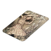  avonturen in Wonderland door Rackham Magneet (Linkerzijde)