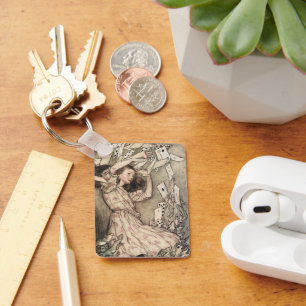  avonturen in Wonderland door Rackham Sleutelhanger