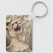  avonturen in Wonderland door Rackham Sleutelhanger (Achterkant)