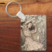  avonturen in Wonderland door Rackham Sleutelhanger (Voorkant)