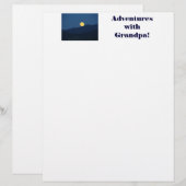 Avonturen met opa! Briefhoofd Verhalen (Voorkant / Achterkant)