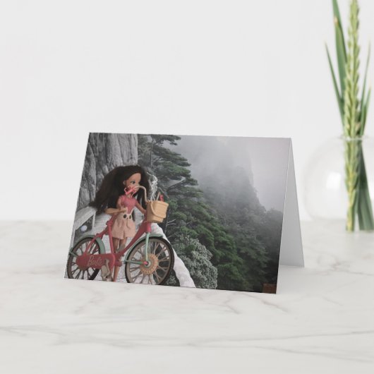 Avonturen op de fiets. kaart (Voorkant)