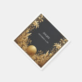 Avonturen Pas Boarding Pass Bruidsfeest Servet (Hoek)