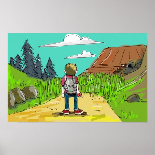 avonturen! poster (Voorkant)