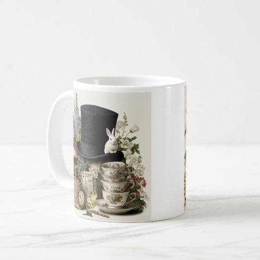 Avonturen van Alice Whimsy mok (Voorkant links)
