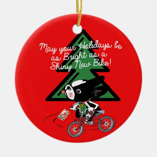 avonturen van de Mirabelle Holidayz18-sierplant Keramisch Ornament (Voorkant)