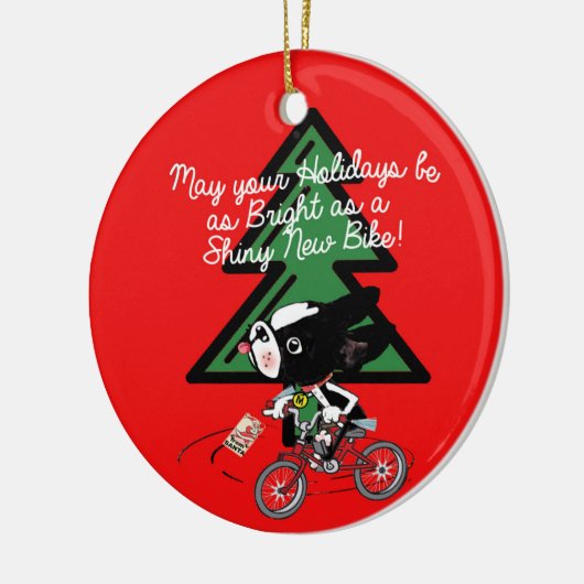 avonturen van de Mirabelle Holidayz18-sierplant Keramisch Ornament (Links)