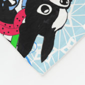 avonturen van de Mirabelle Holidayz18 vlootsdeken Fleece Deken (Hoek)