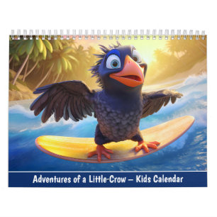 Avonturen van een kleine kraai – Kinderkalender Kalender