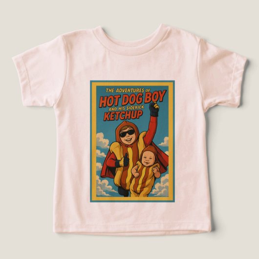 Avonturen van Hot Dog Boy en Ketchup (Design voorkant)
