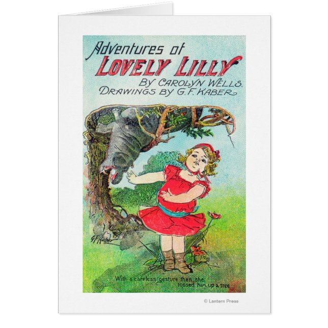 avonturen van Lovely Lilly door Wells en Kaber (Voorkant)