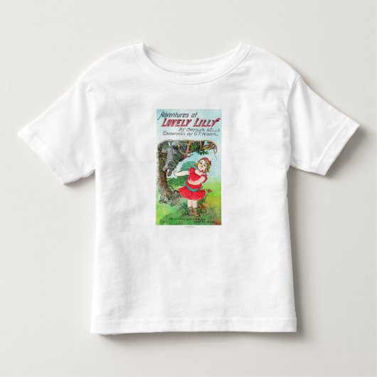 avonturen van Lovely Lilly door Wells en Kaber Kinder Shirts (Voorkant)