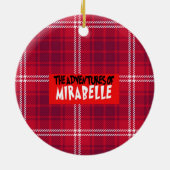 avonturen van Mirabelle Feayz18-versiering Keramisch Ornament (Achterkant)