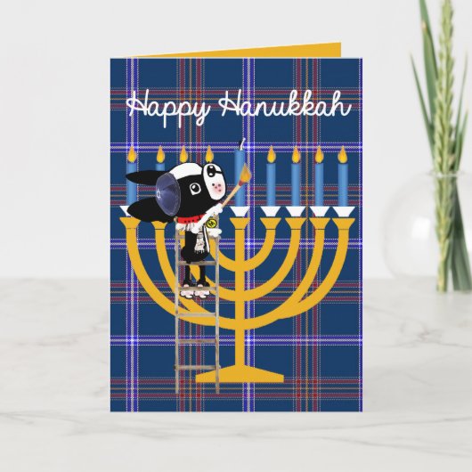 Avonturen van Mirabelle Holidayz18 Hanukkah kaart (Voorkant)
