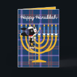 Avonturen van Mirabelle Holidayz18 Hanukkah kaart<br><div class="desc">Mirabelle,  de pittige Boston terriër ster van The Adventures of Mirabelle heeft de perfecte wenskaart voor het Hanukkah-seizoen dit jaar. Zeker om een glimlach op de gezichten van onze joodse vrienden te brengen.</div>