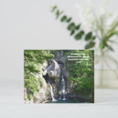 avonturen voor iedereen Bash Bish Herfsten, NY bri Briefkaart (Staand voorkant)